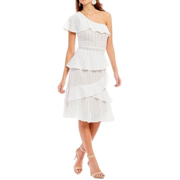 gianni bini white dress